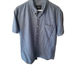 American Eagle XL Palm Tree Graphic Shirt